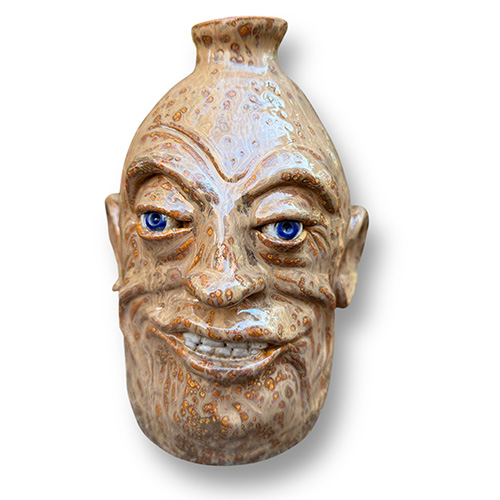 Lolly Lynn Walton 8" Nice Guy Face Jug DP6277